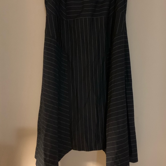 Banana Republic Pinstripe Asymmetrical Dress - Picture 3 of 3